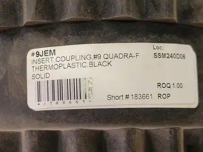 9JEM Sleeve Coupling Insert