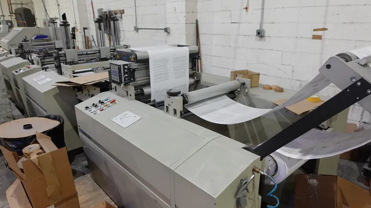 Used GEP RFU 600 Nearline Finishing System Mail Folding & Inserting Machines Illinois US | Machinery Solutions Group, Inc. #451480