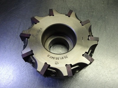 CeramTec 4" Indexable Facemill 1.250" Arbor PFKI040-10SN1288R-AI (LOC2040A)