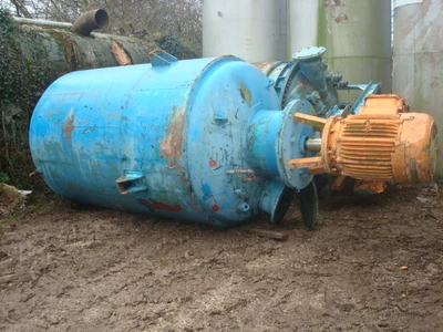 5,000L Vertical Enclosed Silverson Mixer 55 kW