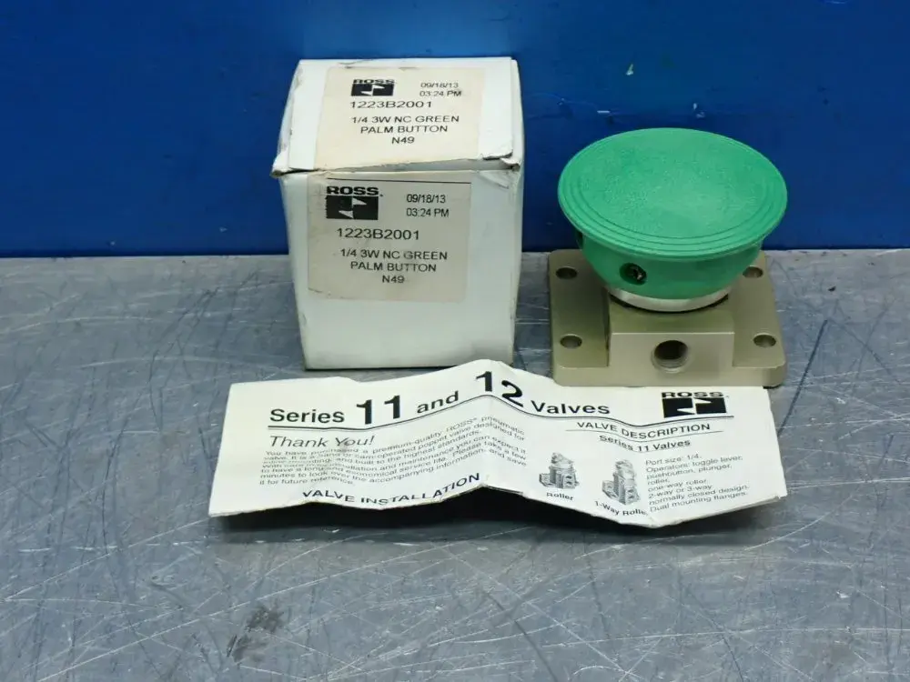 New | in-Stock ROSS 1223B2001 Solenoid Valves Ohio US | HGR 24 #1020206