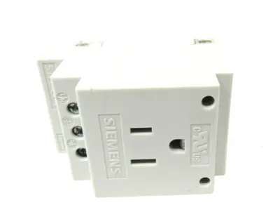 NEW SIEMENS 5TE6804 SOCKET OUTLET