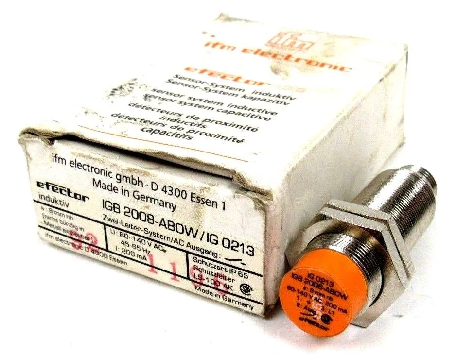 NEW EFECTOR IGB-2008-ABOW/IG-0213 PROXIMITY SENSOR IGB2008ABOWIG0213