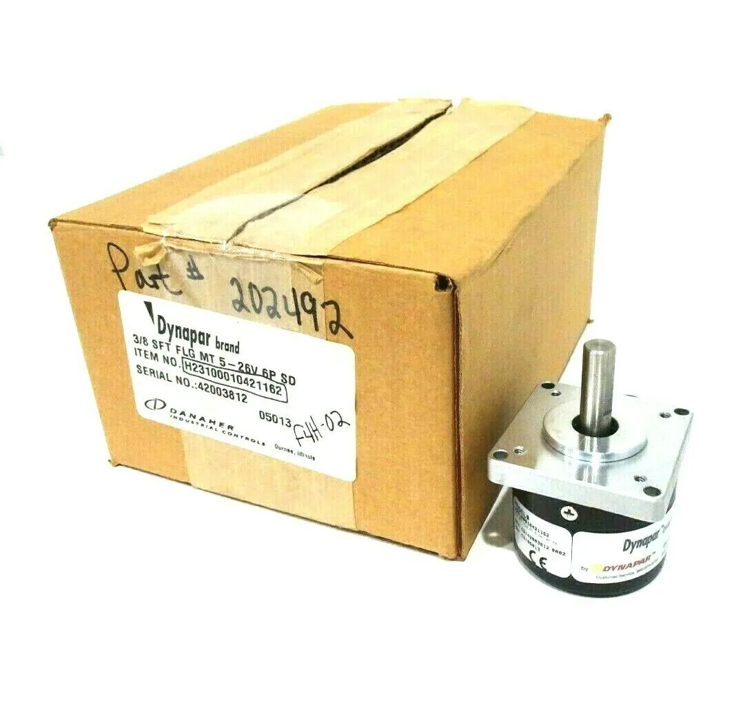 NEW DANAHER CONTROLS H23100010421162 ENCODER 3/8 SHAFT