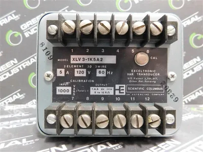 Scientific Columbus XLV3-1K5A2 Exceltronic Var Transducer 1000 Vars Input Used