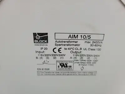 USED B-LOC AIM 10/5