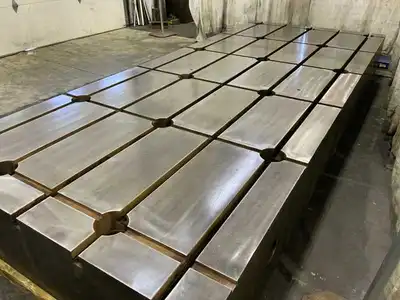 FLOOR PLATES 12'9" x 62-3/4" Floor Plates | Machine Tool Emporium (1)