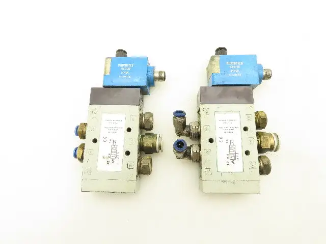 Numatics 92178-DC Solenoid Valve 24VDC 4.0W 14.5-120 PSIG 1-8.3 Lot Of 2