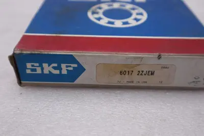 NEW SKF 6017-2ZJEM Single Row Cylindrical Roller Bearing - STOCK K-4015CC