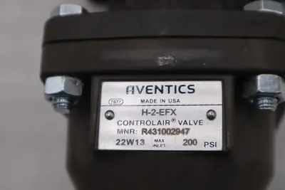 NEW OPEN BOX AVENTICS BOSCH R431002947 / R431002947 CONTROLAIR VALVE STK 5621CC