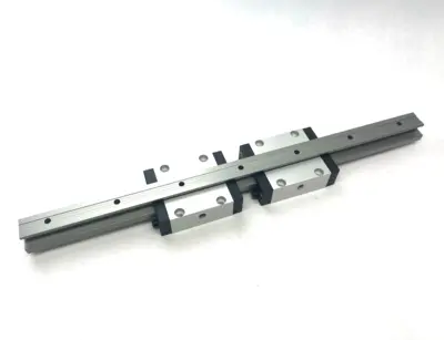 Used igus drylin® T Standard Carriage 2x, 16-1/8" Rail MISSING CLAMPS Slides Michigan US | Maverick Industrial Sales #1397742