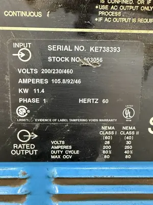 Used MILLER SYNCROWAVE 250 Tig Welders Georgia US | The Equipment Hub #1176164