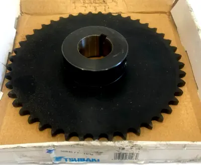 NEW TSUBAKI H50B45 SPROCKET F1-11/16 50B45