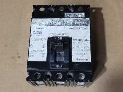 Used SQUARE D FAL36050 Switchgears British Columbia CA | Lenmark #409266