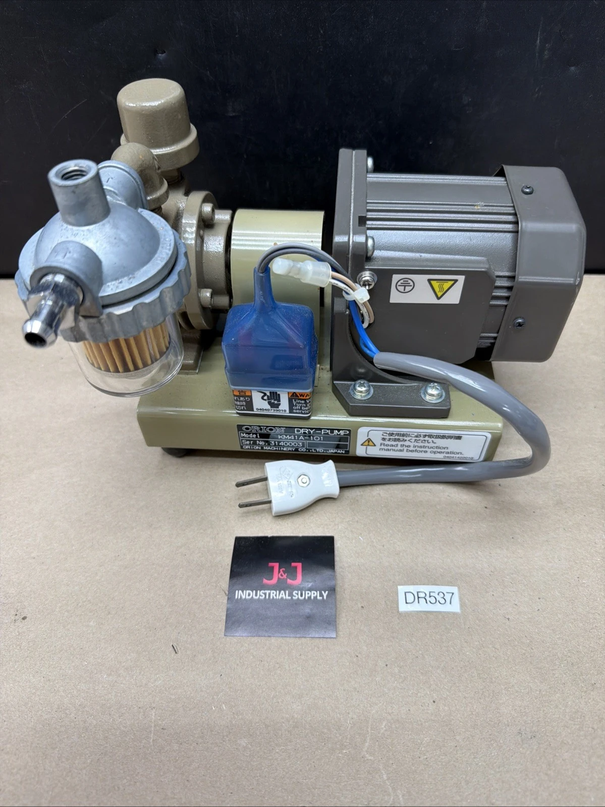 New No Box Orion KM41A-101 Dry Pump Warranty Fast Shipping 🇺🇸