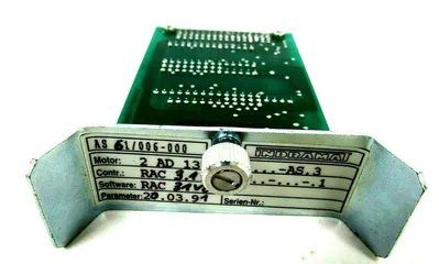 NEW INDRAMAT AS-61/006-000 PROGRAMMING MODULE AS61006000 2AD132D-AS.3