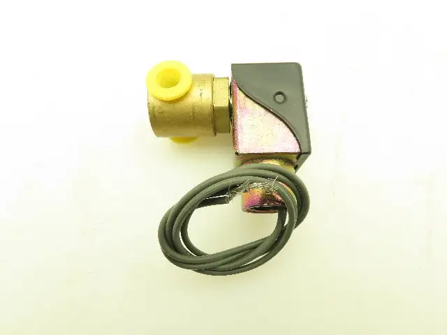 Parker AFTC01 Brass Solenoid Valve 2 Way NC 24V 60Hz 1/4" NPT