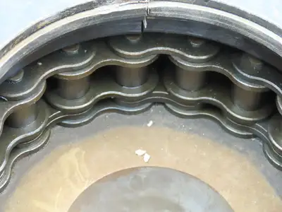 Morse 8018 Chain Coupling Chain Cover 2 3/4" Bore Incomplete One Coupling