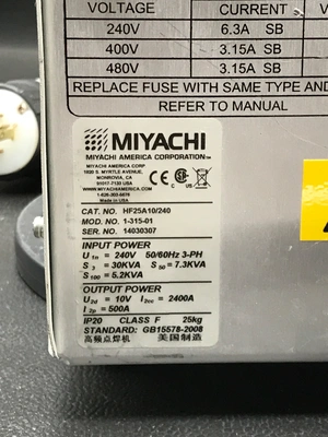 Used MIYACHI UNITEK HF25 Welding Machinery (Other) Michigan US | iGAM Industrial Marketplace #1331873