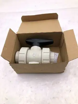 +GF+ Georg Fischer 161 546 343 3/4″ PVC-U True Union Ball Valve DN20 -NIB
