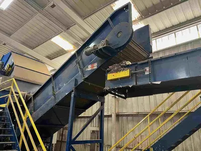 KWS Sort Line With Conveyors And Magnets