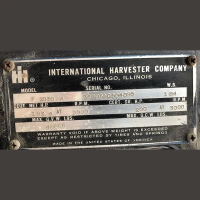 International Fleetstar 2050A
