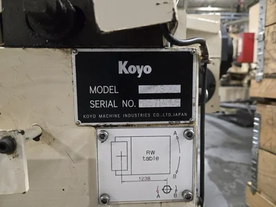 Koyo KC300D Rough Outer Diameter Grinding Machine