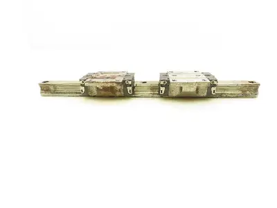 Bosh Rexroth R165119420 Ball Car Linear Guide Carriage Blocks 15x252mm 10" Rail