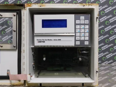 Ametek Series 2000 Thermox Flue Gas Monitor 85-250 VAC 47-63 Hz 75 VA Max. Used