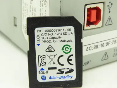 Allen Bradley 1769-L30ER CompactLogix 1MB Ethernet Controller Ser A FW 1.002