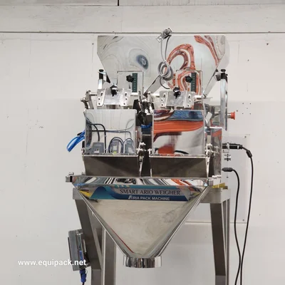 Linear Weigher, Dual Head Weigher Filler : Smart Ario Weighter ARIAPACK # 644