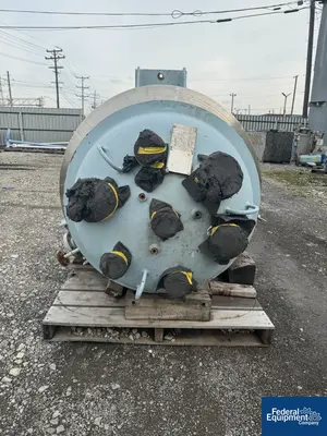 USED Pfaudler 100 Gal Pfaudler Glass Lined Reactor, 150/125#