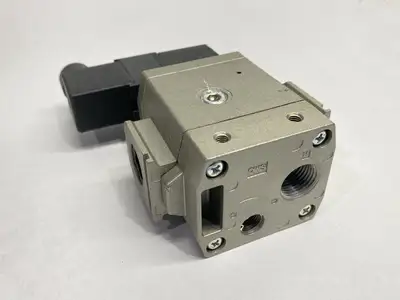 USED SMC SOFT START PNEUMATIC VALVE 3/8" PORTS
