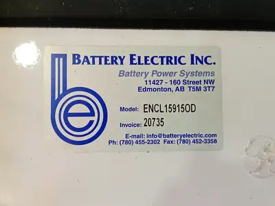 NEW BATTERY ELECTRIC INC ENCL159150D