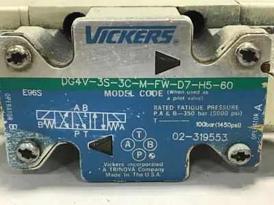 USED VICKERS DG4V-3S-3C-M-FW-D7-H5-60