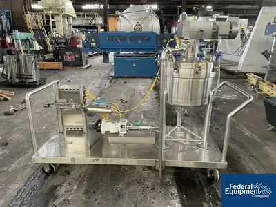 USED Feldmeier 80 Liter Feldmeier Receiver, 316L S/S, 14.9#