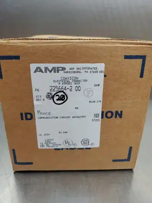 AMP P/N: 225664-2 COAXICON N S Series Connector Jack - Lot of 20. 5D-29