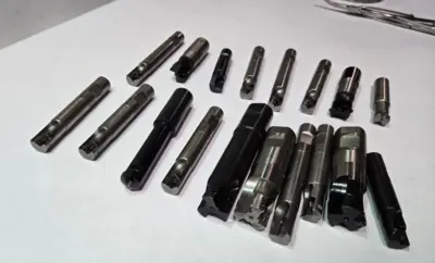 Lot of Machinist Tool Indexable End Mill Insert Shoulder Milling Cutter