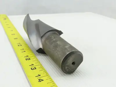 Quinco 2" OD 2 Flute Carbide 90° End Mill 1-1/4" Weldon Shank