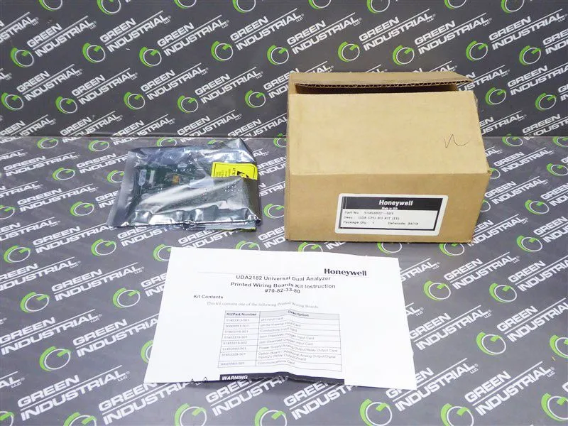 Honeywell 51453322-001 Universal Dual Analyzer CPU Board Rev. A New NIB