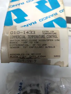 New | in-Stock RANCO 010-1433 HVAC Parts and Equipment | Surplus Asset Holdings #1203682