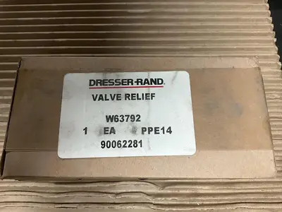 Dresser Rand Valve Relief PN W63792