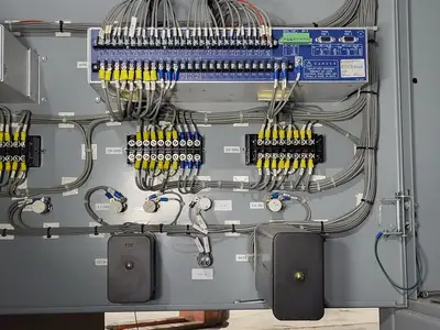 25kV 1200A 3ph Switchgear Unit w/ (2) Power Vac Breaker VB1 27.0-16-0