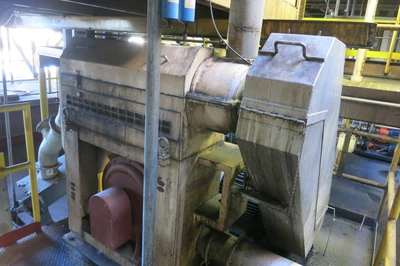 Satake 50 hp rice sizer w/ Rotex 431 SAN-s/s-s/s Screener