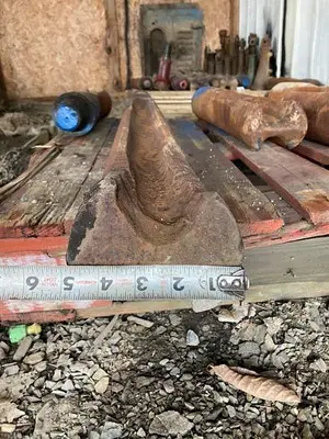 Used AFTERMARKET 5-7/8" X 52" CABLE TOOL CHISEL BIT Tool Bits Pennsylvania US | East West Machinery & Drilling #1417236