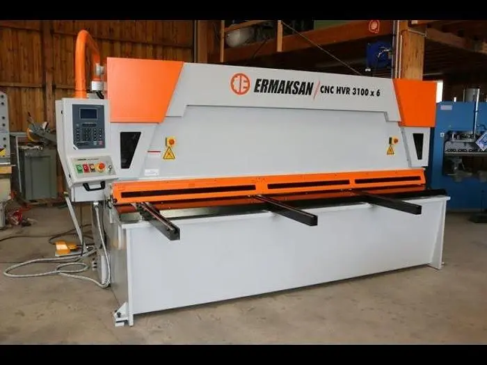 Used ERMAKSAN HVR 6100-6 Sheet Metal Shears TR | MANUFACTURING SOLUTIONS #301725