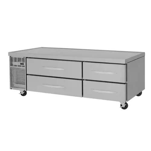 Turbo Air PRCBE-72R-N 72" PRO Series Chef Base w/ (4) Drawers - 115v