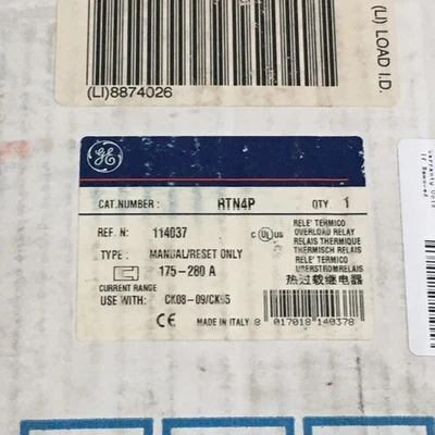 NEW General Electric RTN4P