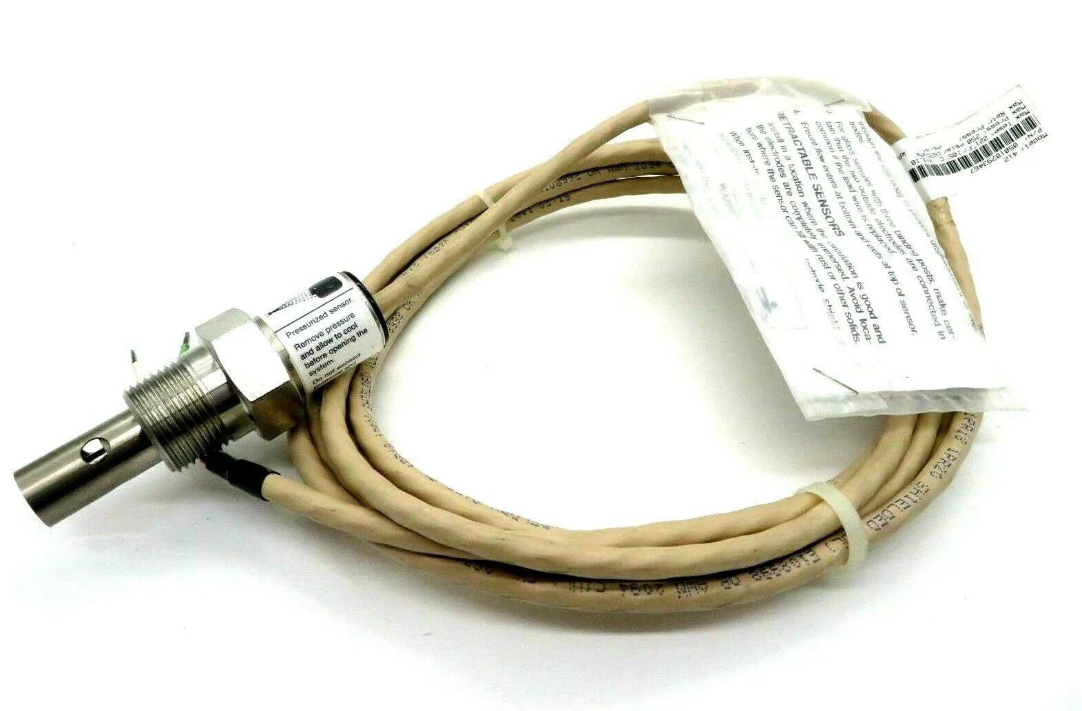 NEW ROSEMOUNT ANALYTICAL 05010793467 CONDUCTIVITY SENSOR 212 DEG F MAX TEMP