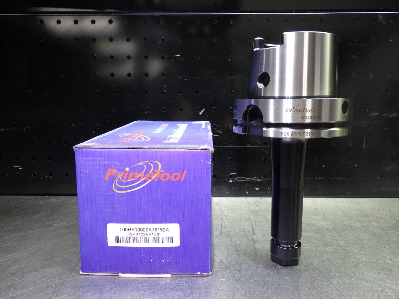 Prime HSK100A ER16 Collet Chuck 6" Pro T00HA10020A16152A (LOC1287A)